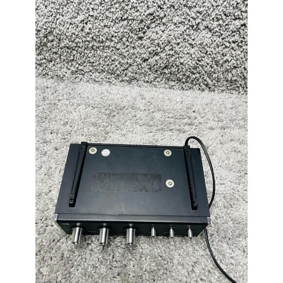 Realistic SA 10 Solid State Stereo Amplifier Brown Black Model 31 1982B 12W - Picture 8 of 15